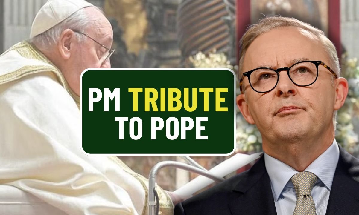 PM's Tribute to Pope
