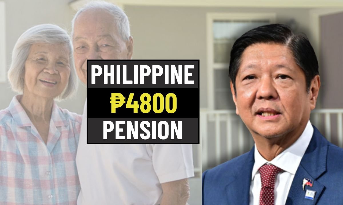 Philippine Retirees ₱4800 SSS Pension